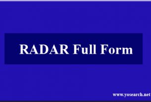 RADAR Full Form