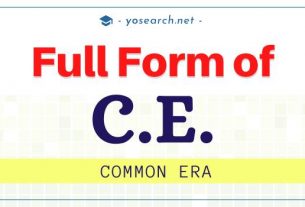 Full Form of CE