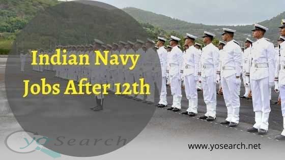 indian navy jobs after 12