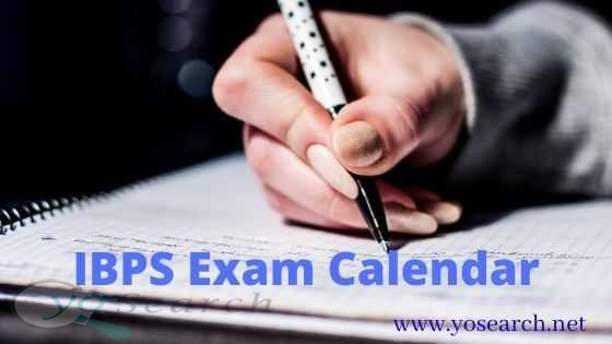 ibps calendar