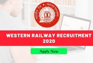 western railway recruitment 2020