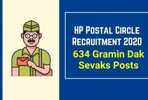 HP Postal Circle Recruitment 2020