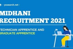 MIDHANI Recruitment 2021 for Technician Apprentice and Graduate Apprentice Posts