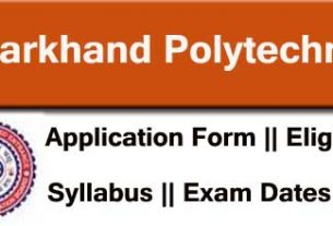 Jharkhand Polytechnic 2022