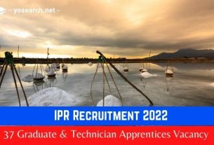 ipr graduate apprentice jobs 2022