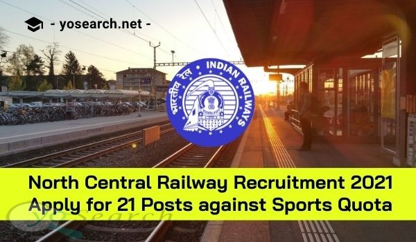 north central railway sports quota recruitment 2021