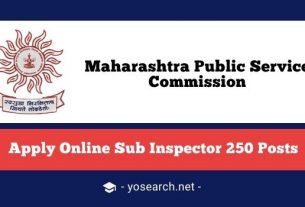 mpsc si recruitment 2022