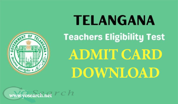 TS TET Admit Card 2022