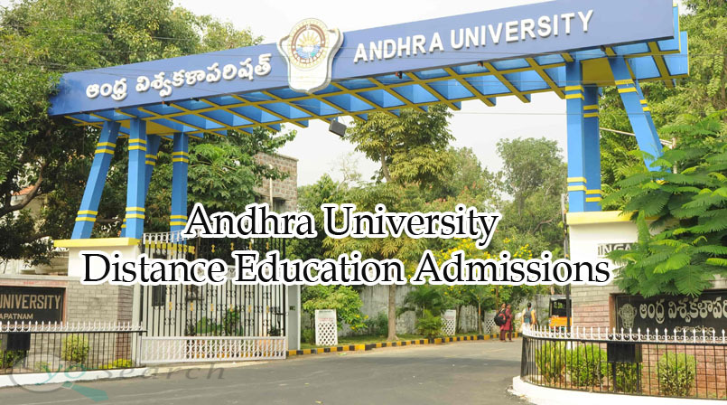 andhra university distance education admission 2022