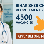 Bihar SHS CHO Recruitment 2025