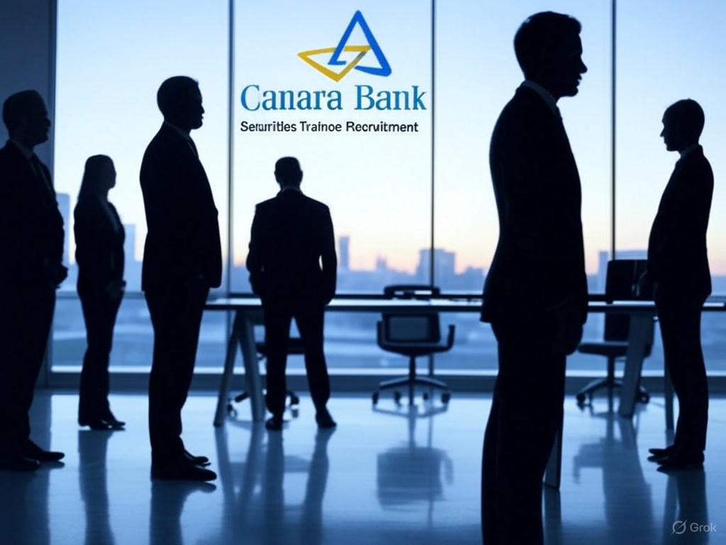 Canara Bank Securities Trainee Recruitment 2025