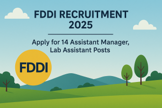 FDDI Recruitment 2025