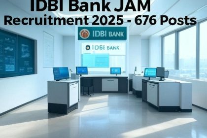 IDBI Bank JAM Recruitment 2025