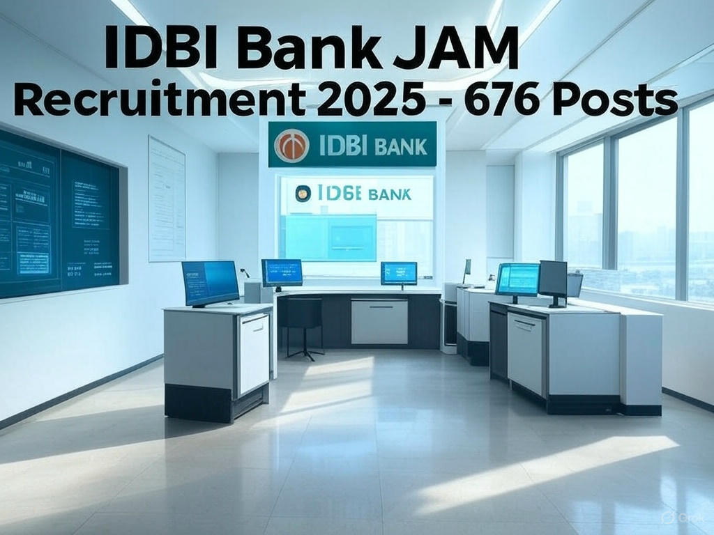 IDBI Bank JAM Recruitment 2025