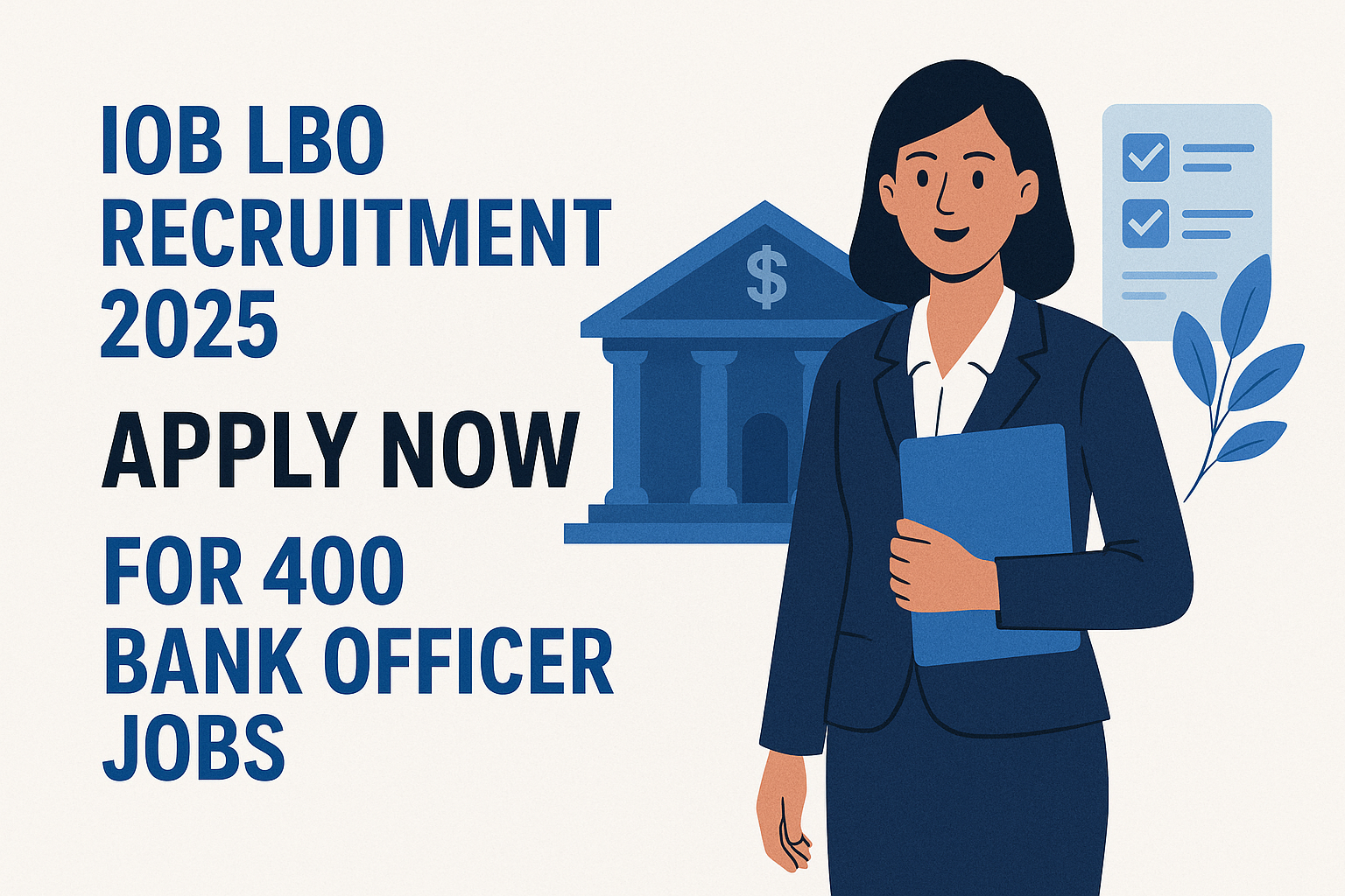 IOB LBO Recruitment 2025