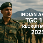 Indian Army TGC 142 Recruitment 2025