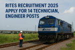RITES Recruitment 2025 Apply for 14 Technician, Engineer Posts
