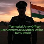 Territorial Army Officer Recruitment 2025