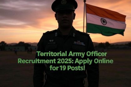 Territorial Army Officer Recruitment 2025