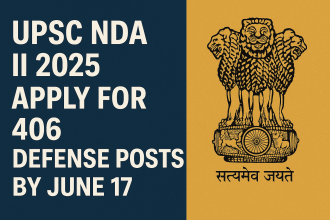 UPSC NDA II 2025