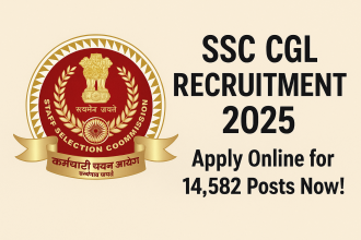 SSC CGL Recruitment 2025 Apply Online