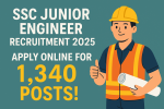 SSC JE Junior Engineer Recruitment 2025