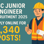 SSC JE Junior Engineer Recruitment 2025